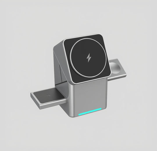 Rotating magnetic wireless charger