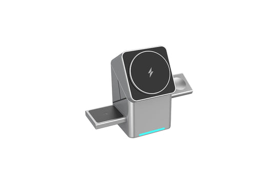 Rotating magnetic wireless charger