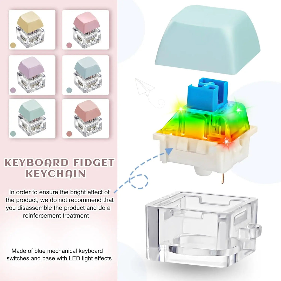 Clicky Fidget Keychain