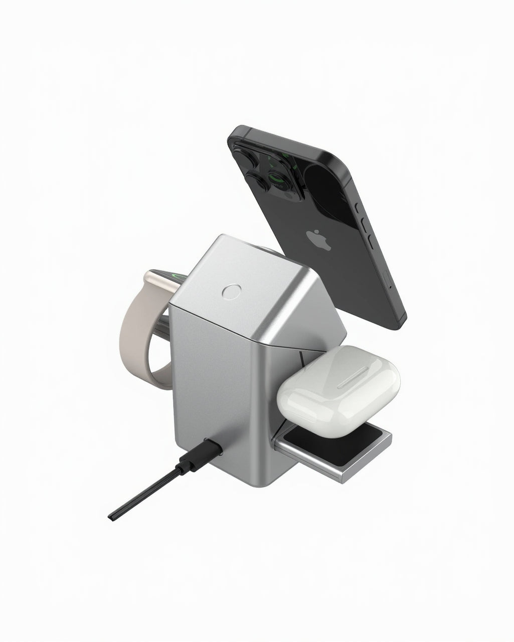 Rotating magnetic wireless charger