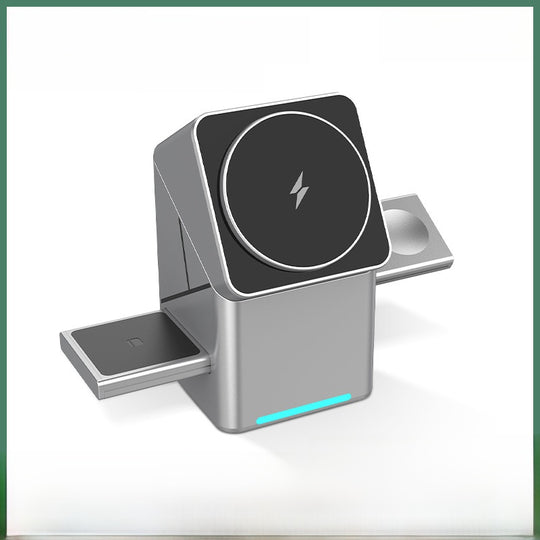 Rotating magnetic wireless charger